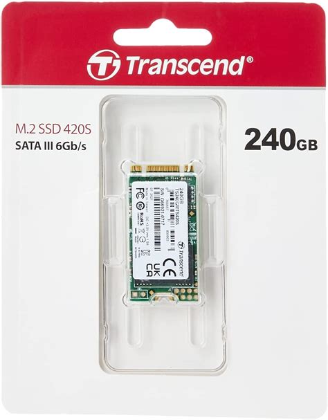 Transcend MTS420S 240 GB M.2 2242 SATA III 6 Gb/s Internal Solid State ...