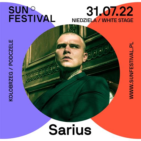 Sarius dołącza do Line Up u SUN FESTIVAL