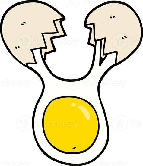 cartoon cracked egg 44950714 PNG