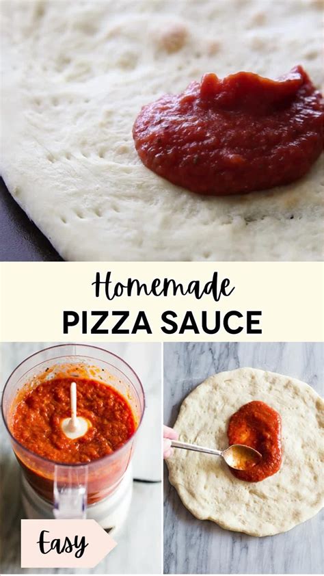 Easy Homemade Pizza Sauce Recipe 5 Minutes Artofit