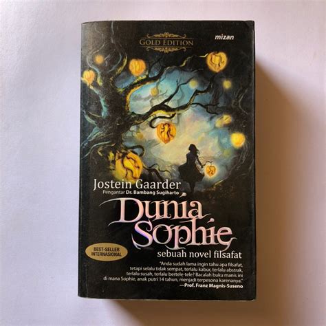 Jual Dunia Sophie Original Jostein Gaarder Novel Filsafat Dunia