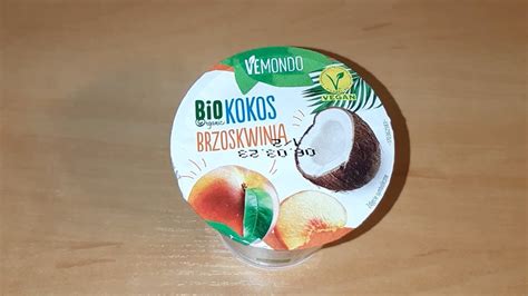 Vemondo Kokos Brzoskwinia Deser Recenzja Smak Unboxing Test