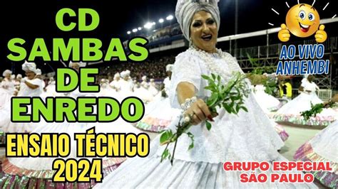 Sambas De Enredo Ao Vivo Ensaios T Cnicos S O Paulo Grupo Especial