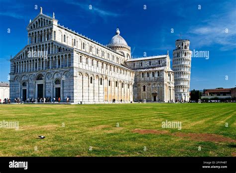 Pisa Toscana Italia Piazza Dei Miracoli Plaza De Los Milagros La