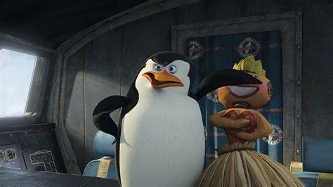 Hd Wallpaper Penguins Of Madagascar Movie Still Cartoon Doll Bird