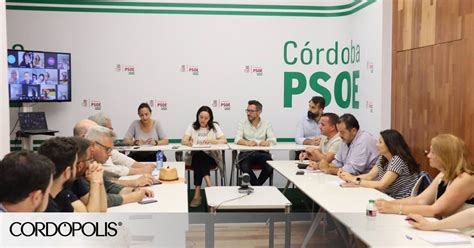 El PSOE elige a sus diputados provinciales en Córdoba