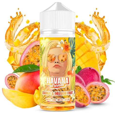 E Líquido Mango Passion Fruit 100ml Havana Dream Al Mejor Precio En