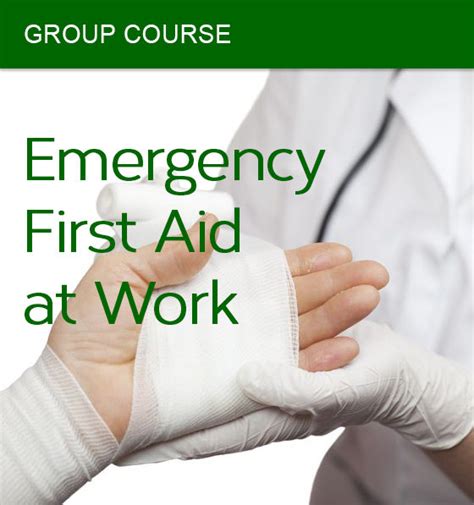 Emergency First Aid At Work Course For Companies The Training Co