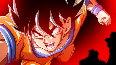 Kaio-ken Wallpaper 4K, Goku, Dragon Ball Z, 5K