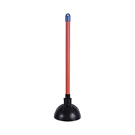 Boardwalk Rubber Toilet Plunger 18 RedBlack - ODP Business Solutions