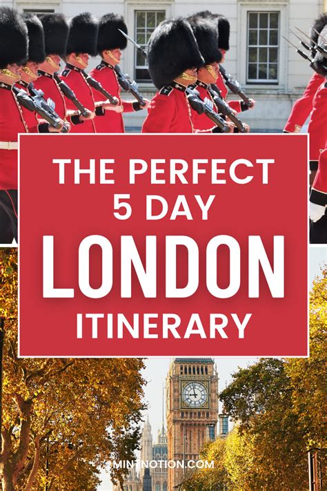 Day London Itinerary For First Time Visitors Artofit