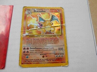 CARTE POKÉMON DRACAUFEU 4 102 Holo Wizards 1999 Set De Base FR