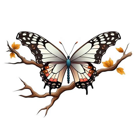 Premium AI Image | The life cycle of a butterfly a transformation from ...