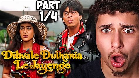 Ddlj Movie Reaction Part 1 Dilwale Dulhania Le Jayenge Youtube