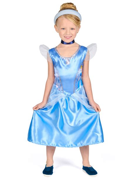 Cinderella Basic Kinderkostüm blau günstige Faschings Kostüme bei