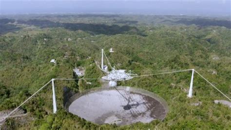 View 18 Puerto Rico Iconic Arecibo Observatory Telescope Collapses