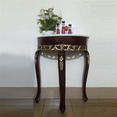 Luxury Wooden D-TABLE, Wooden Side Table – WoodGoods