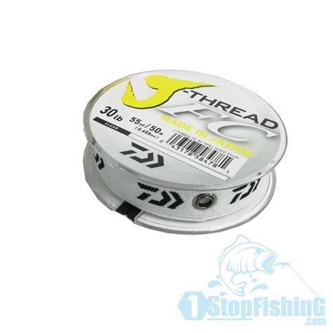 Daiwa J Thread Fc Leader Fluorocarbon Line Yds M