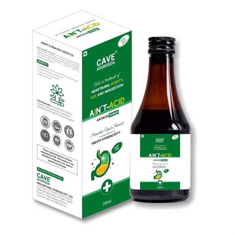 Cave Ayurveda Herbal Antacid Syrup Ml At Rs Bottle In Sangrur