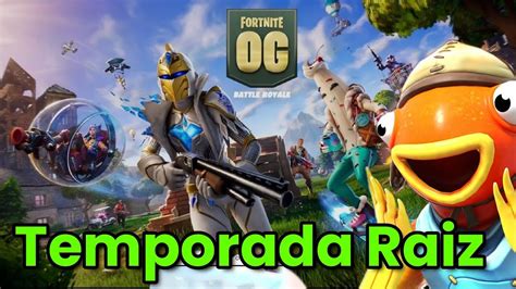 Temporada Raiz No Fortnite Est On Onde Vamos Descer Youtube