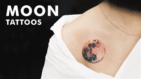 18 Beautiful Moon Tattoo Designs Youtube