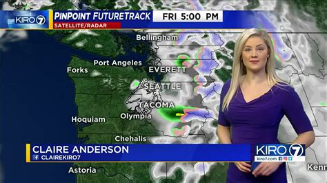 Kiro 7 Pinpoint Weather Video For Fri Afternoon Kiro 7 News Seattle