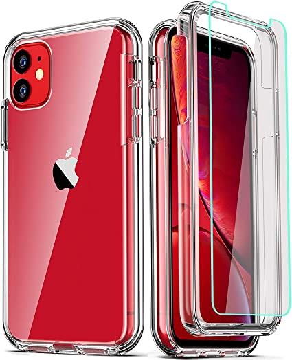 Amazon COOLQO Compatible With IPhone 11 Case And 2 X Tempered