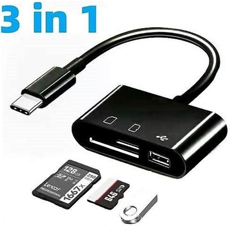 In Kartenleser Otg Adapter Usb C Auf Usb Tf Sd Type C Kaufen Auf