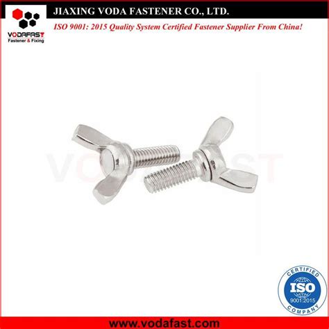 Vodafast Edged Din Stainless Steel Wing Bolt China Stainless Steel