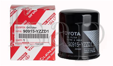 TOYOTA 90915 YZZG2 Cross Reference Oil Filters