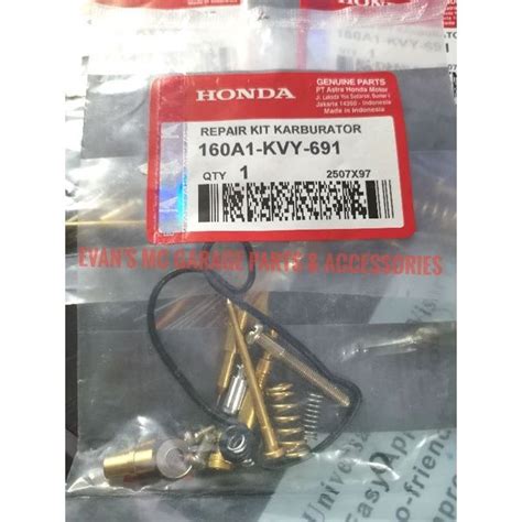 Genuine Honda Repair Kit Carburetor Beat Carb Scoopy Carb Spacy Carb