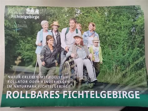 Brosch Re Rollbares Fichtelgebirge Ist Da Naturpark Fichtelgebirge