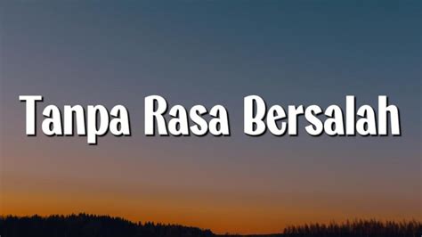 Fabio Asher Tanpa Rasa Bersalah Lirik YouTube