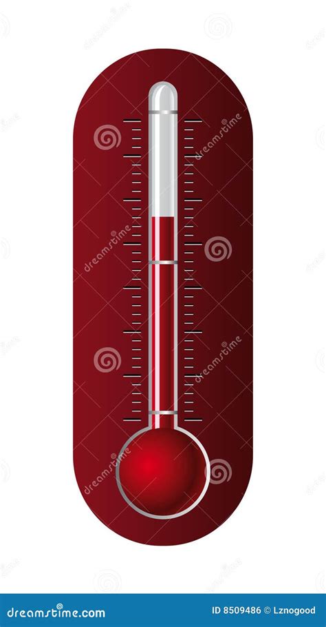 Hot Thermometer Royalty Free Stock Image Image