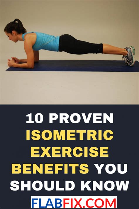 10 Proven Isometric Exercise Benefits You Should Know - Flab Fix