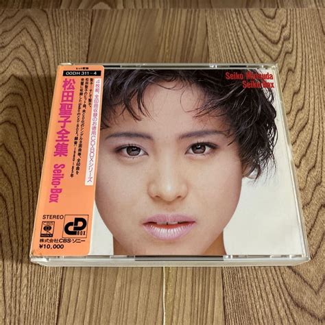 Yahooオークション 4cd「松田聖子全集 Seiko Box 」シール帯