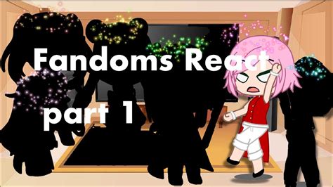 Fandoms React To Sakura Uchiha Haruno Part 1 Gachaclub Reactionvideo