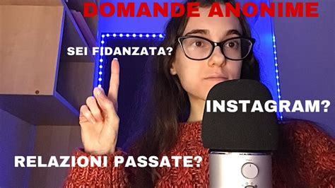 Speciale Iscritti Rispondo A Tutte Le Vostre Domande Anonime