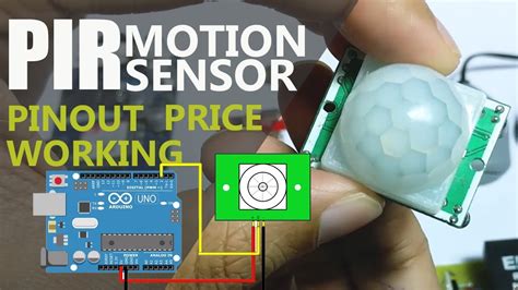 Pir Infrared Motion Sensor Module Working Pinout Price And Projects Youtube