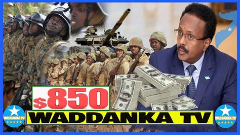 Deg Deg Farmajo Oo Kordhiyey Mushaarka Ciidanka Gaarsiyeyna Fahad