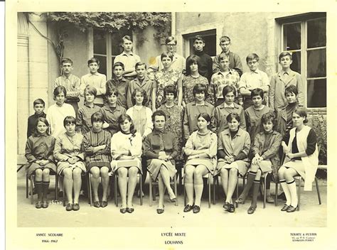 Photo De Classe Classe De 3ème1 En 1966 1967 De 1967 Lycée De Louhans