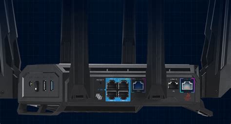 ASUS ROG Rapture GT-BE98 Quad-band WiFi 7 AiMesh Extendable Gaming ...
