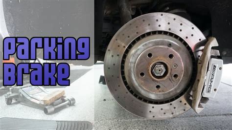 Mercedes Ml And Gl Parking Brake Adjustment W Ml Youtube