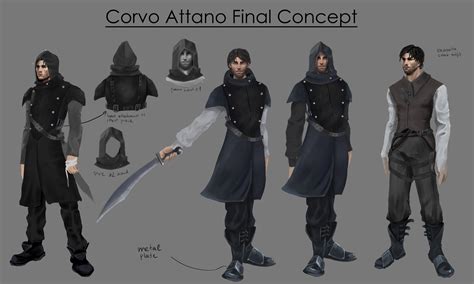 Dishonored Concept Art Corvo | emjmarketing.com