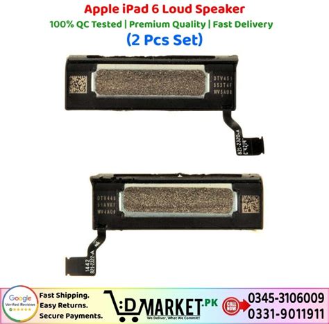 Apple IPad 6 Loud Speaker Price In Pakistan | Fast+Secure!