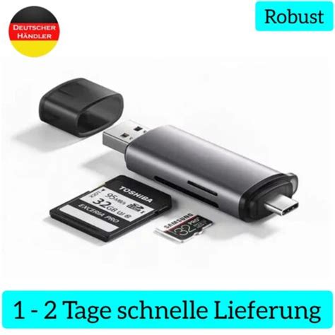 In Kartenleser Speicherkartenleser Usb Typ C Leser Sd Otg