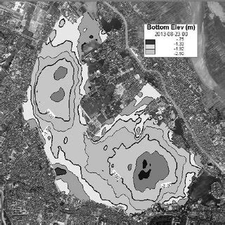 West Lake bathymetry in 2011 | Download Scientific Diagram