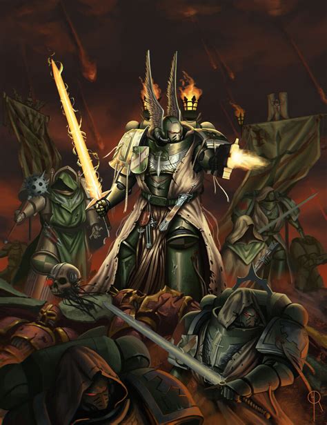 Primaris Space Marine Dark Angels Тёмные Ангелы Space Marine