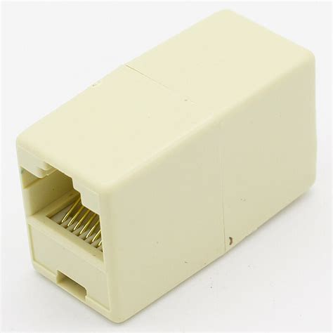 Imc Pcs Rj P C Double Ports Female Plug Telephone Connector