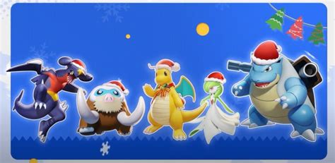 Pok Mon Unite Holiday Festivities All Holowear Event Items And More